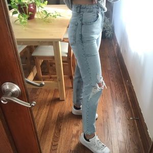 Zara High Waisted Jeans sz 26